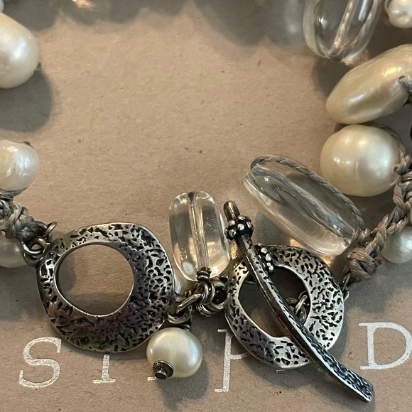 Silpada Pearl ‘EFFERVESCENCE’ Sterling Silver Bracelet B2180 - Picture 6 of 15